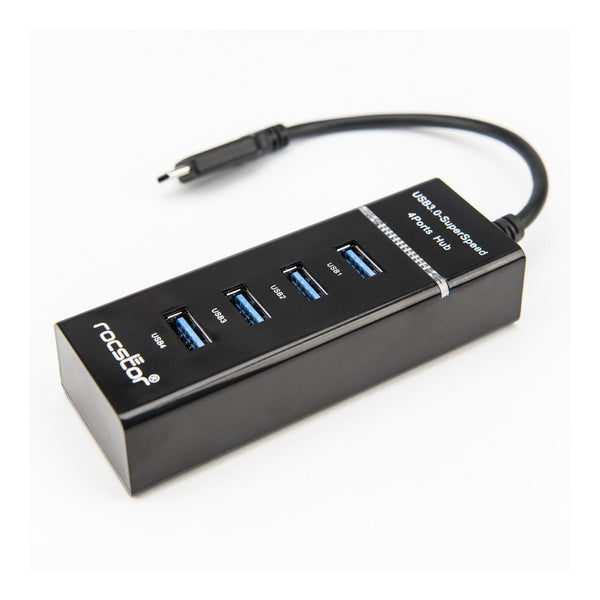 4-Port USB 3.0 Mini Hub - USB Hub - TRENDnet TU3-H4E