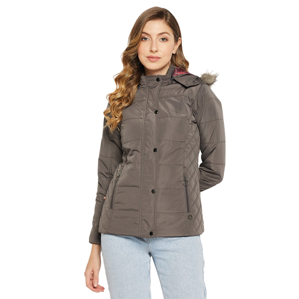 Duke Stardust Women Hooded Jacket  duke-india BEST BRANDS FOR JACKETS