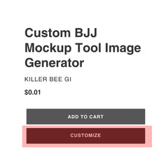 Customize Button For The Mockup Builder