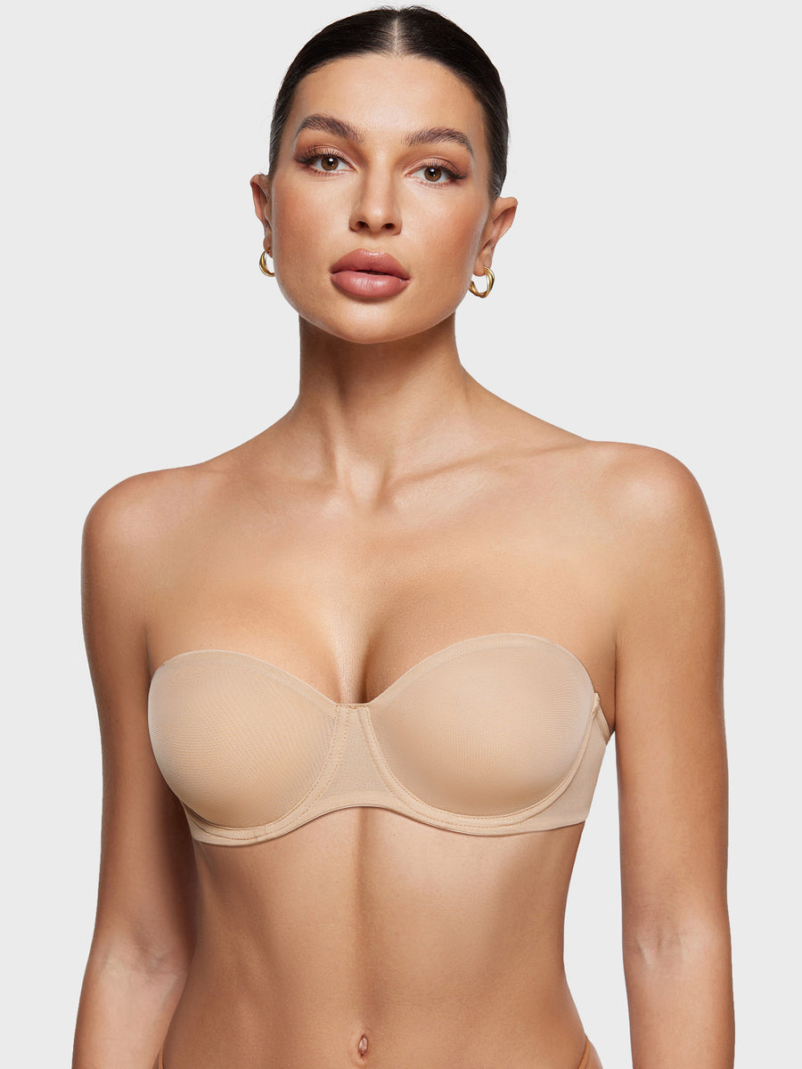 Cosnufy™ Mesh Strapless Bra