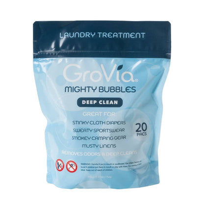 GroVia Modern Diapers - Mighty Bubbles  Laundry Treatment 20-count