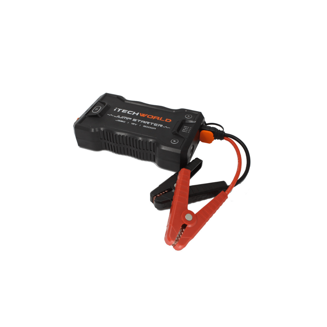 JS80 Portable Jump Starter Backup Power Bank 3000 amp iTechworld