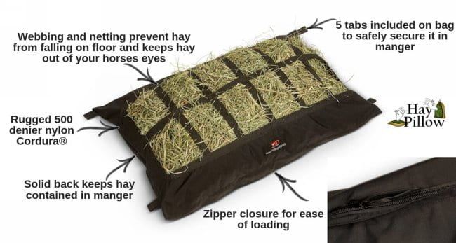5 features & benefits of the horse trailer manger hay pillow feeder