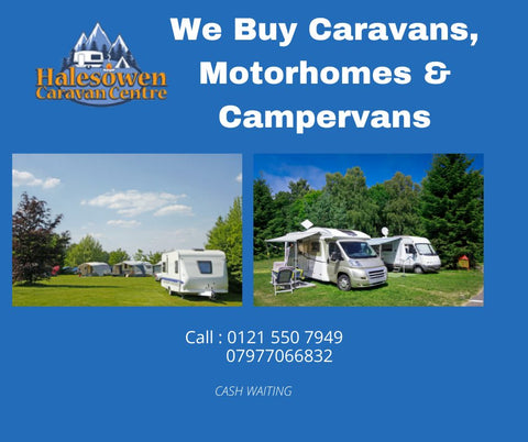 banner advertising they buy and sell caravans