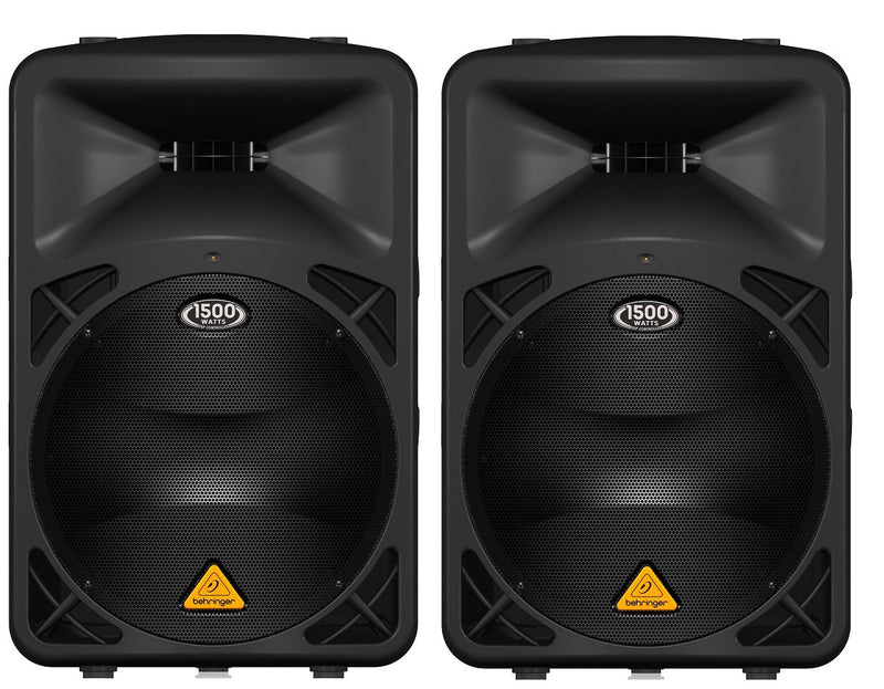 behringer 1500 watt powered speaker