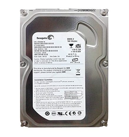 Seagate 36.7GB (ST336704LC) Cheetah 10000RPM Ultra-160 4MB Cache 3.5-inch SCSI 80-Pin Internal Hard Drive - ST336704LC