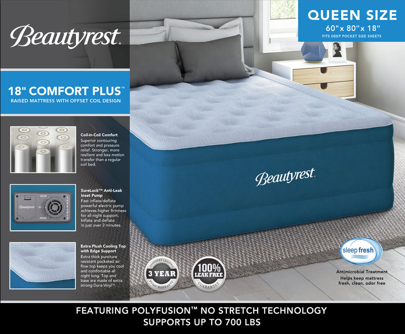 beautyrest comfort plus air mattress