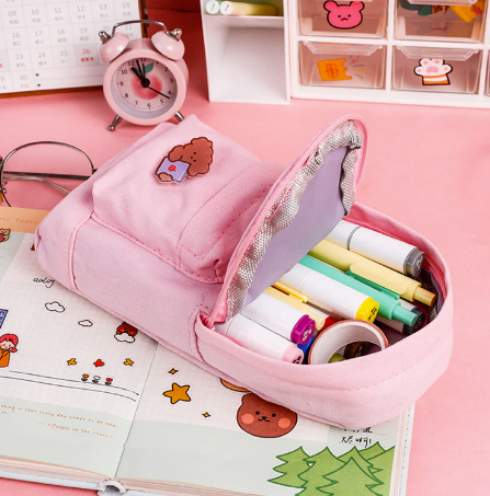 Large Kawaii Pencil Case - Artiful Boutique