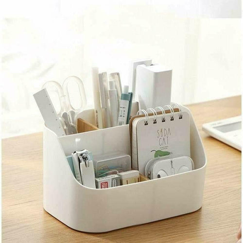 Three Compartments Pen Holder and Art Supply Organizer