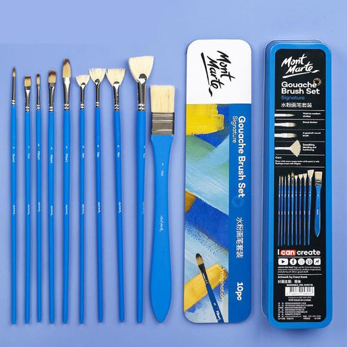 Gouache Paintbrush Set - Mont Marte Signature