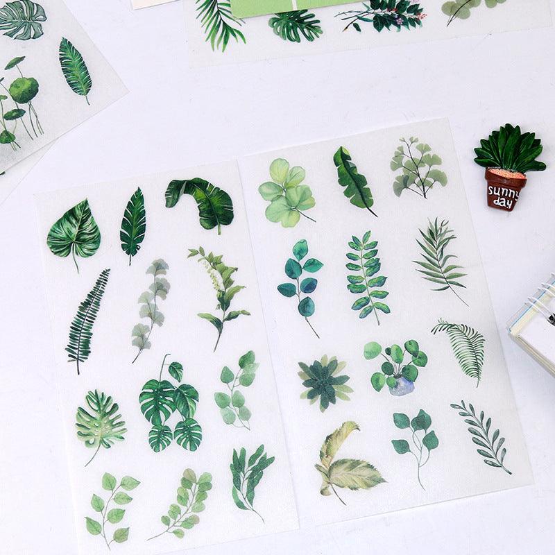 Decorative Stickers - Green Plant Stickers -
