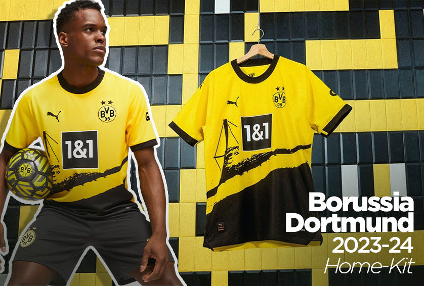 View of Borussia Dortmund's New Home Shirt designed by fans