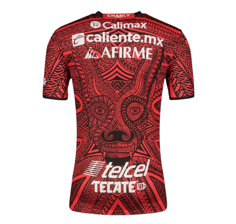 Club Tijuana 2022-2023 Home Kit: Back of the shirt