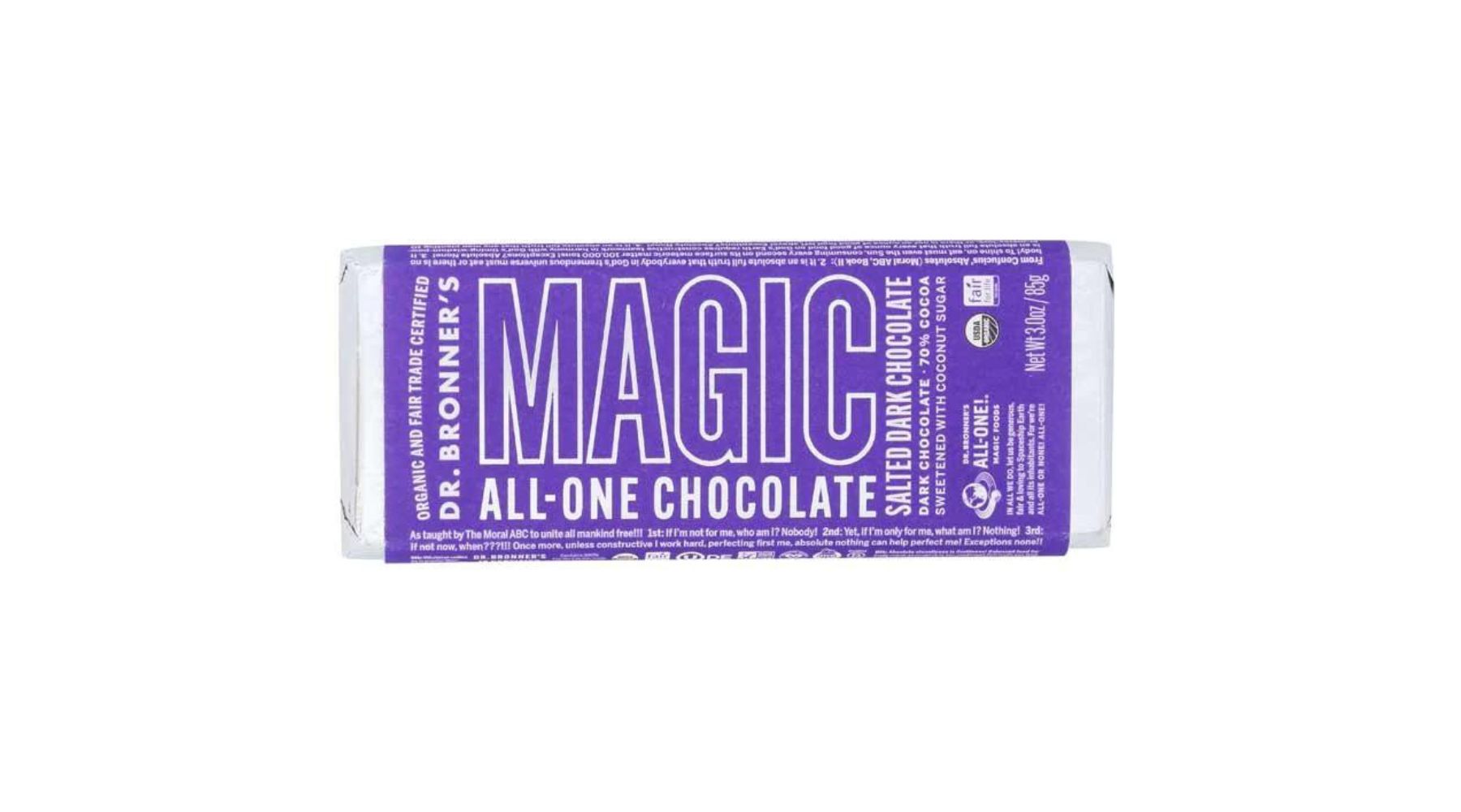 Dr. Bronner's - Magic All-One Chocolate Bars, 3oz Multiple Flavors
