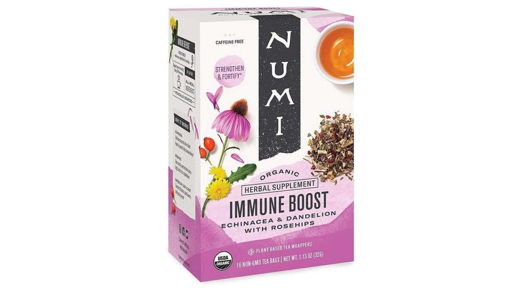 Numi Tea - Immune Boost Tea, 1.13 oz - front