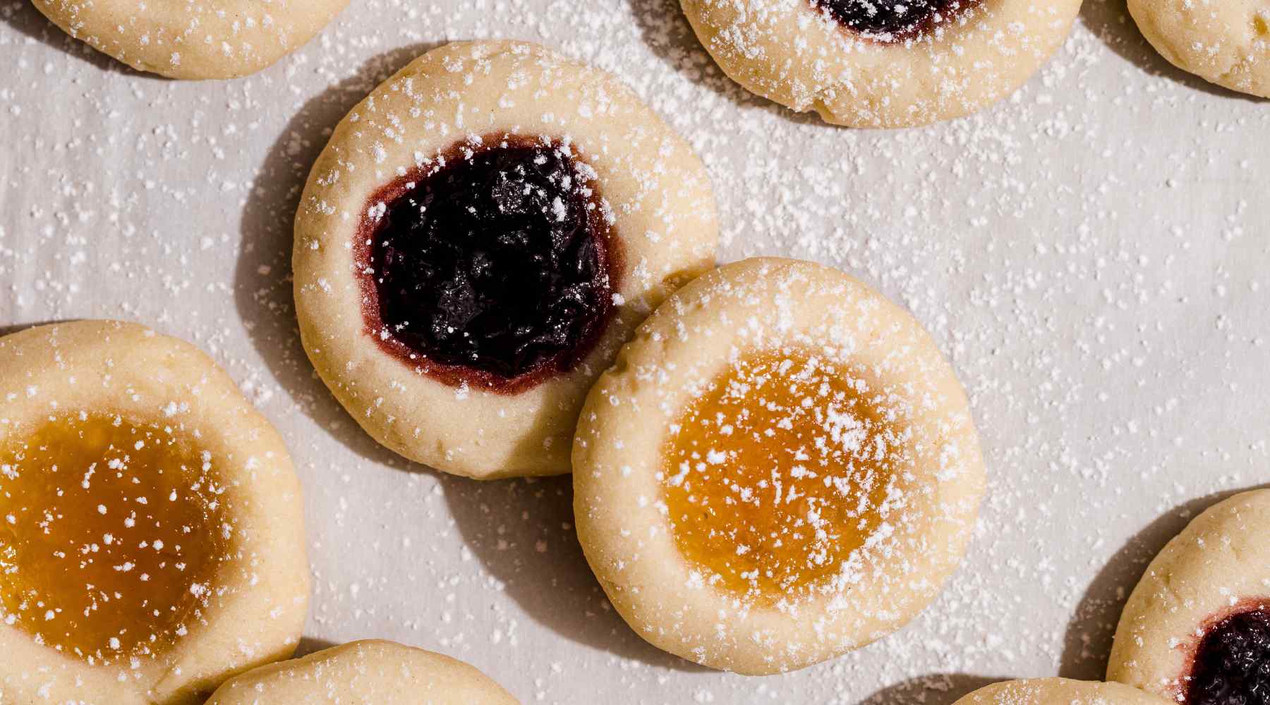 Vegan Thumbprint Cookies