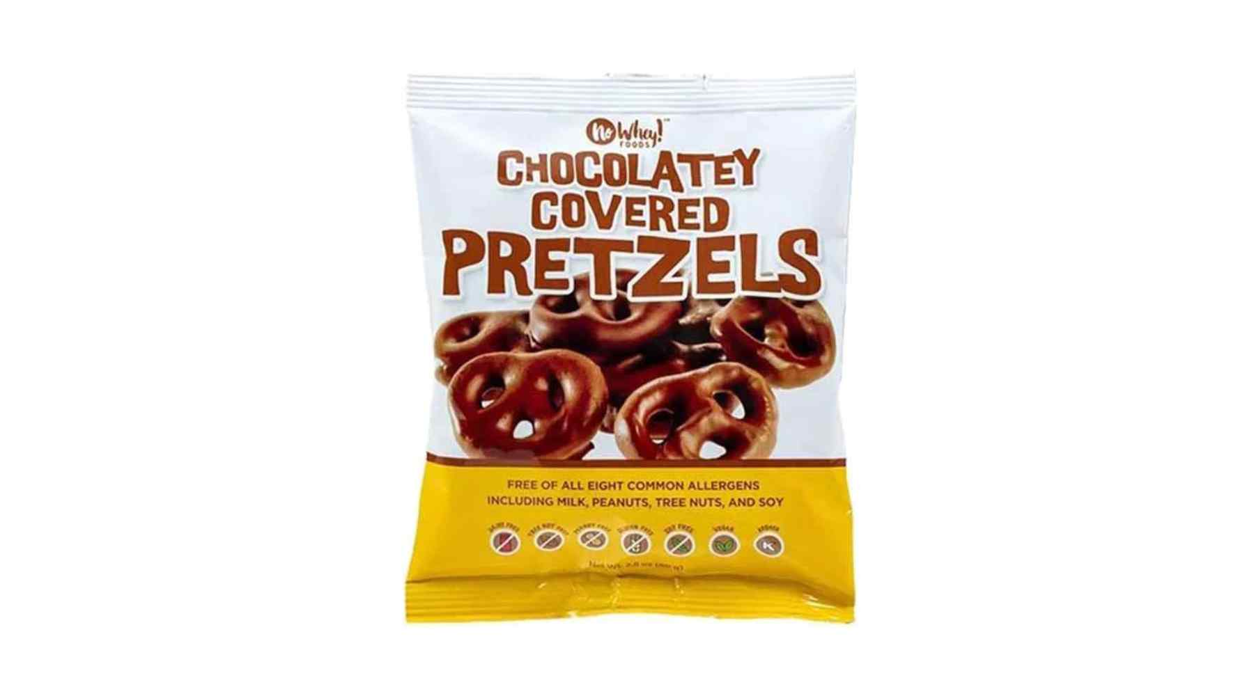 chocolate covered pretzles