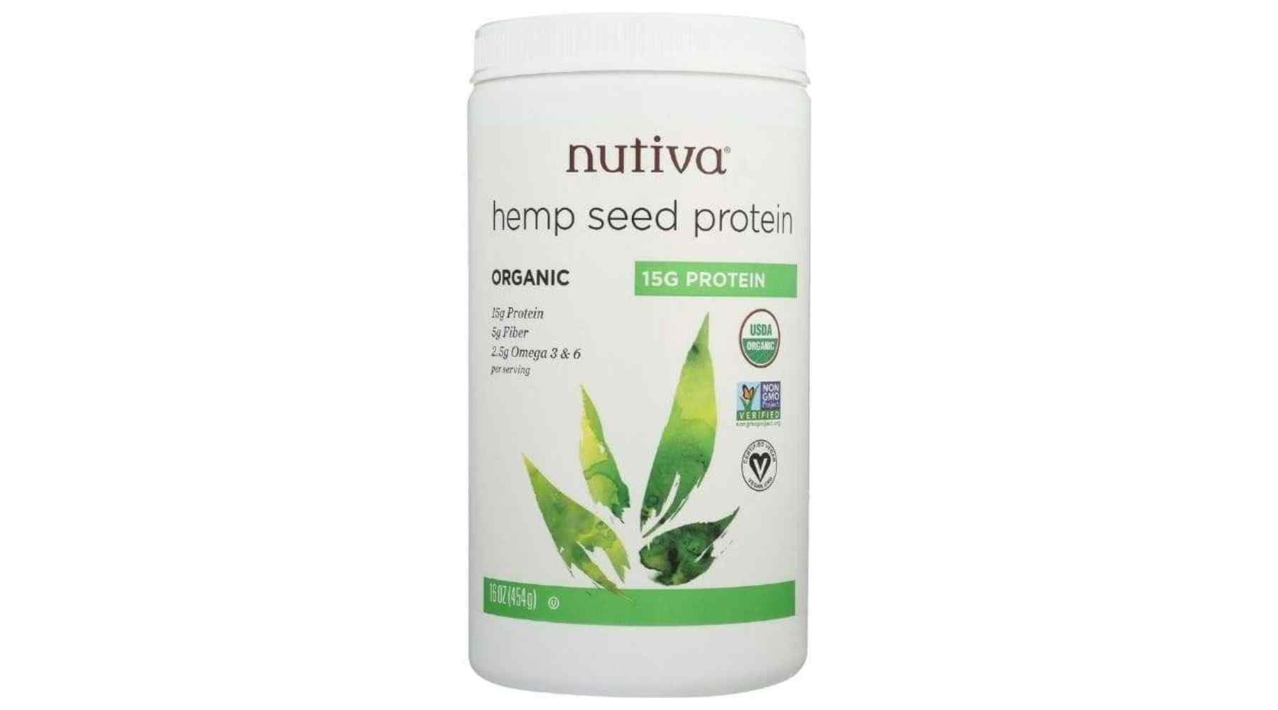 Nutiva hemp seed protein powder