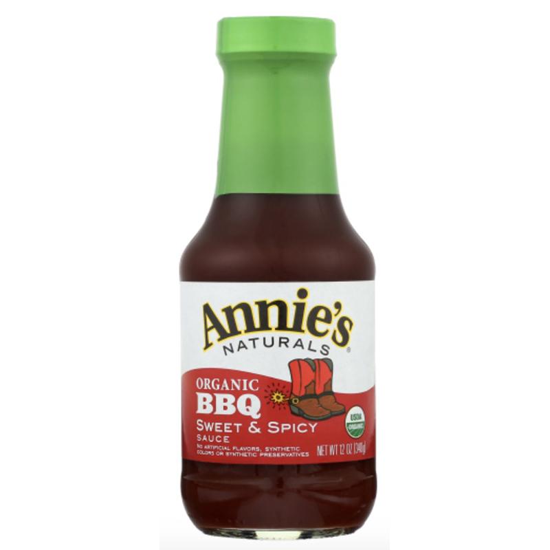 Annie&amp;#39;s Homegrown - Sweet &amp; Spicy BBQ Sauce, 12oz – PlantX US