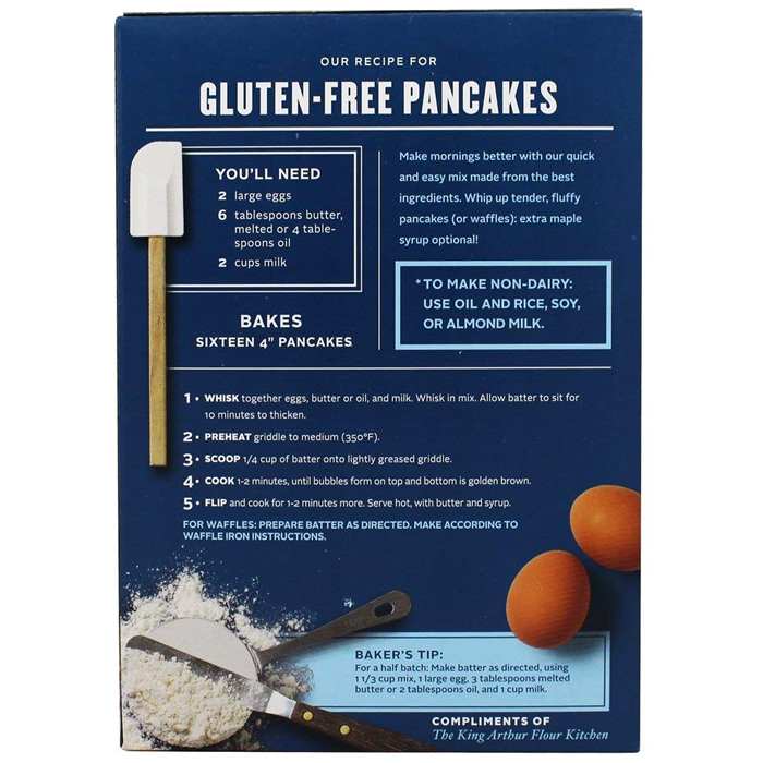 King Arthur - Gluten-Free Pancake Mix, 15 Oz | Get Today at PlantX – PlantX  US