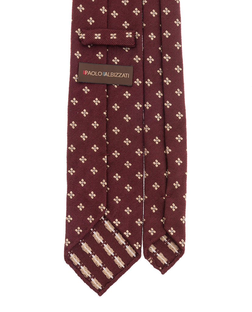 Louis Vuitton Monogram Classic White Pattern Necktie Caravatta In