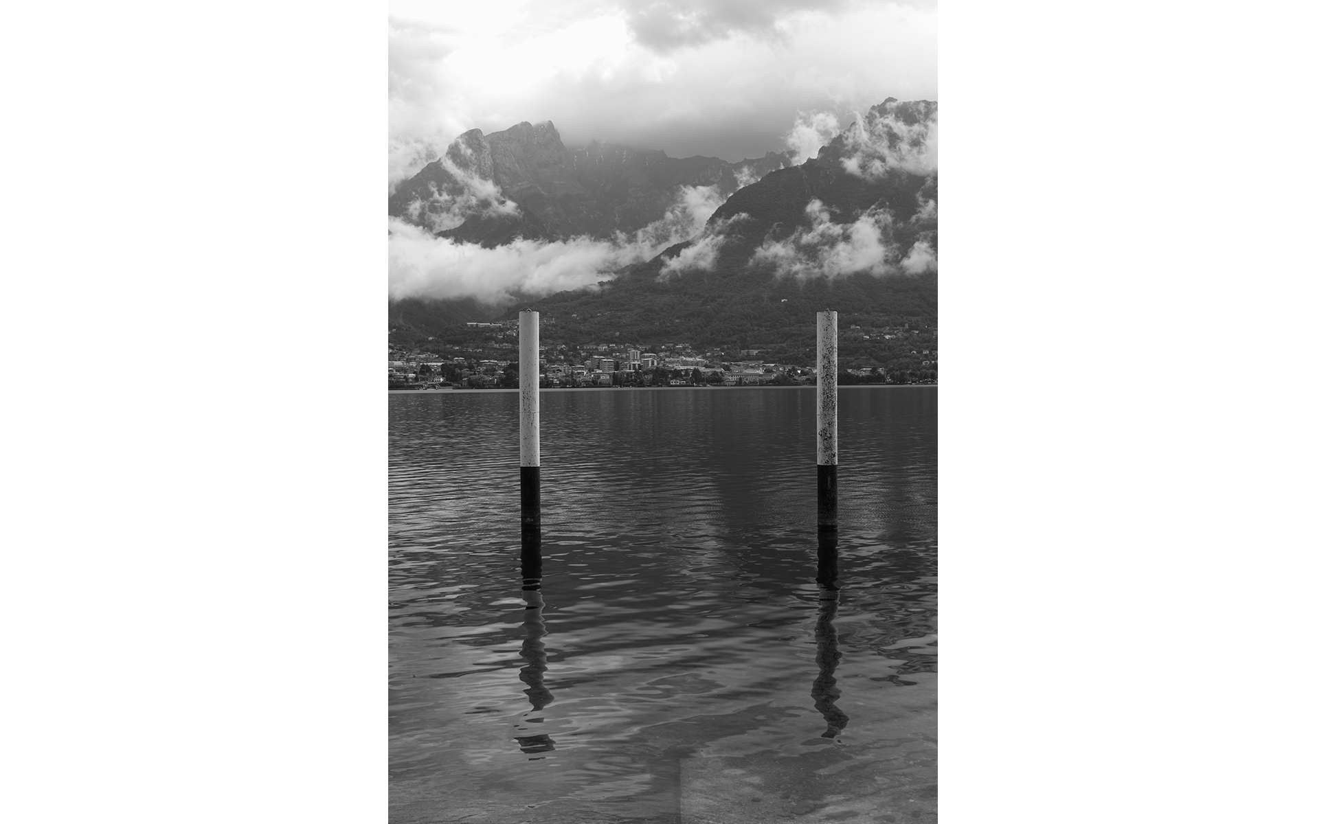 Lake Como by Pentax K-3 III Monochrome