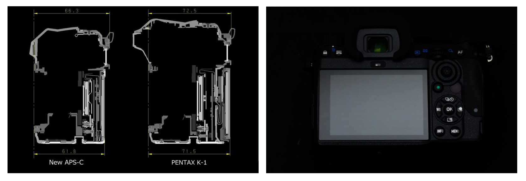 screen Pentax K-3 Mark III