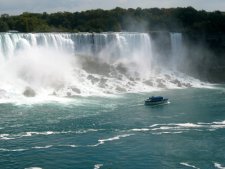 American Falls, Bridal Veil Falls and Maid of the Mists