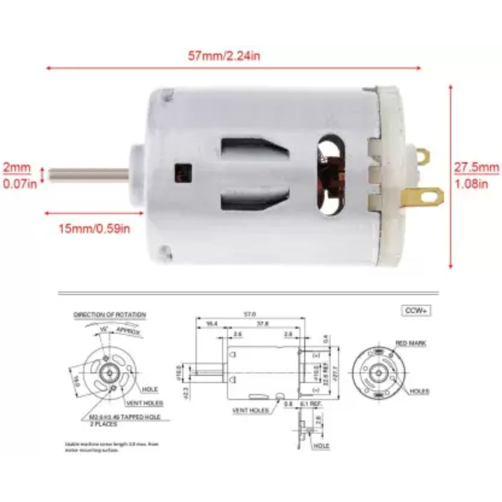 powerful DC motor