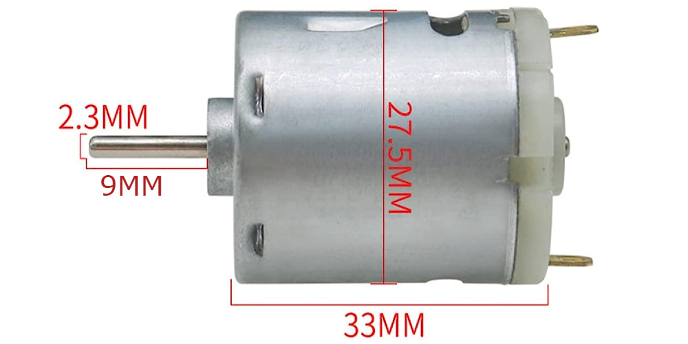 360 6-12V 11600RPM DC High Speed Motor