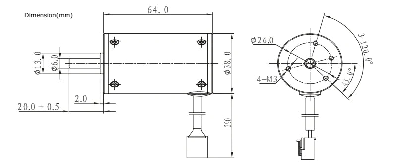 DC Geared Motor 24V