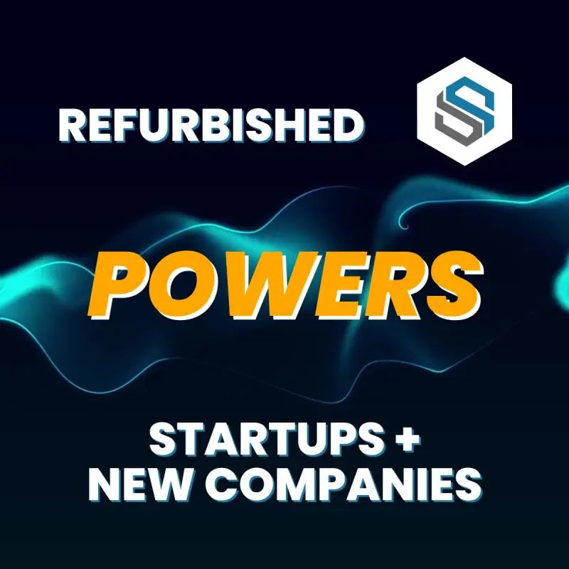 Refurbished Powers Startups & New Companies