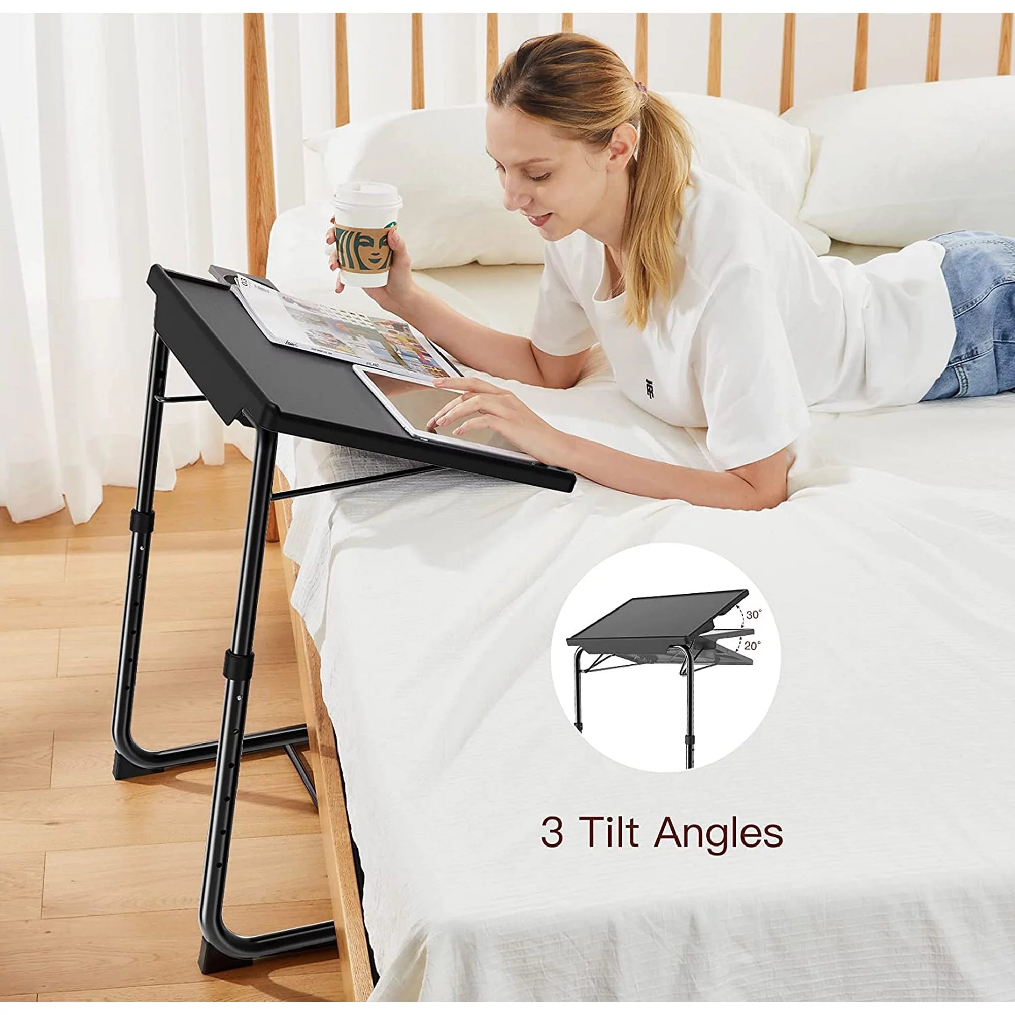 Collapsible Folding TV Tray Table With Stand — Rickle.