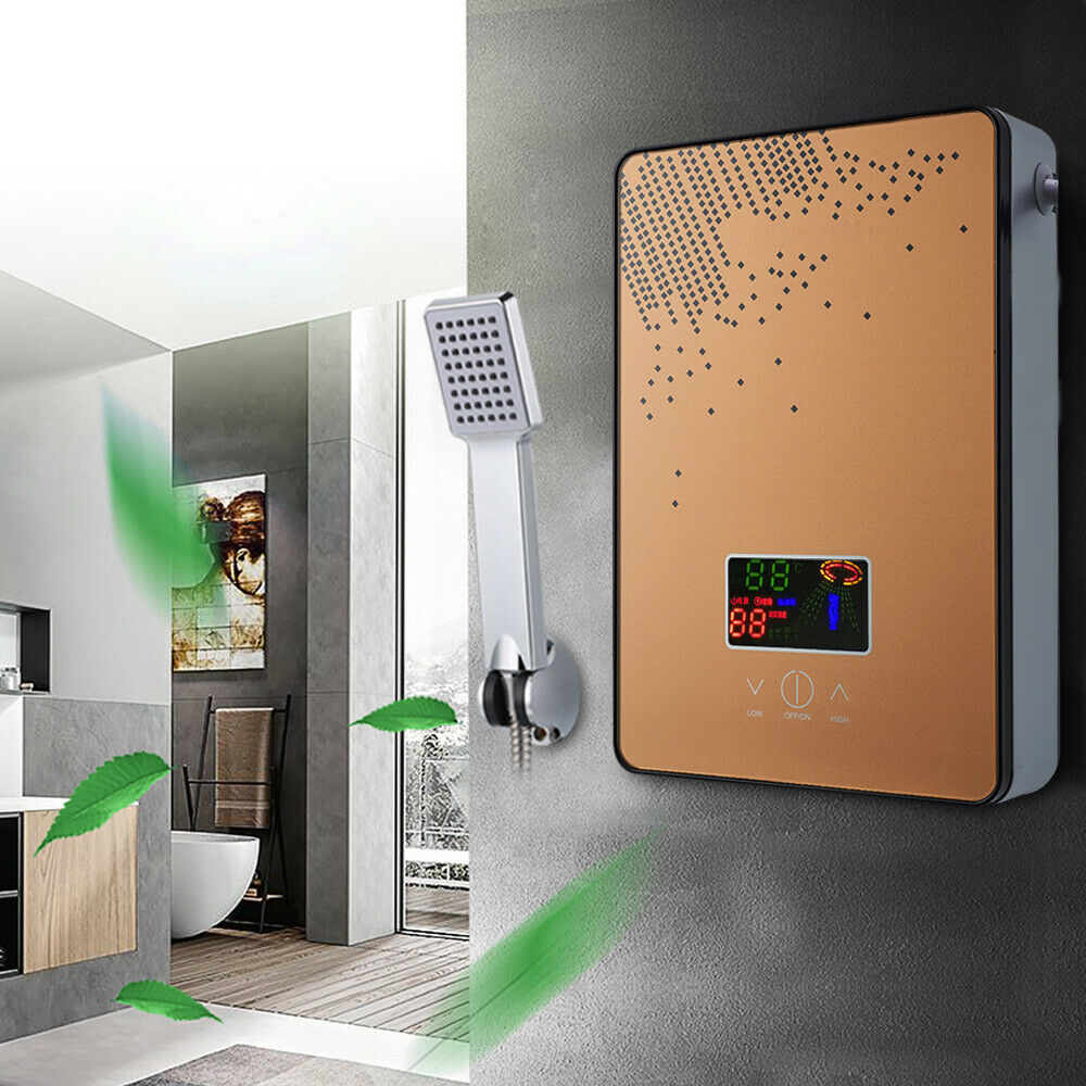 Instant Hot Water Heater Electric Tankless On Demand House Shower