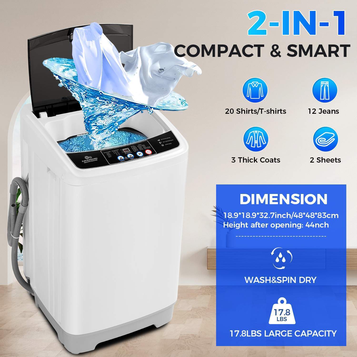 Portable Washer And Dryer