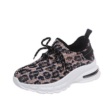 Load image into Gallery viewer, Leopard Print Women&#39;s Shoes Platform Casual Sneakers
