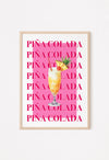 pina colada wall art