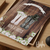 how your rustic wedding print will look