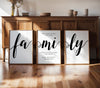 family wall decor for home