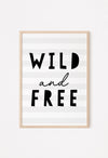 wild and free wall art