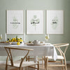 the greatest memories around this table sage kitchen prints