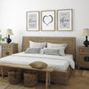 3pc grey bedroom decor