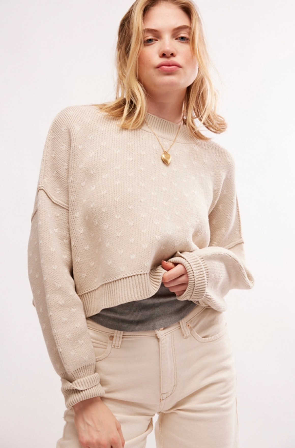 Free People | Patterned Easy Street Crop