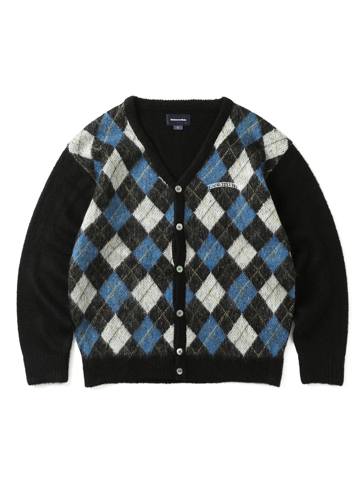 FW21) Argyle Cardigan – thisisneverthat® INTL