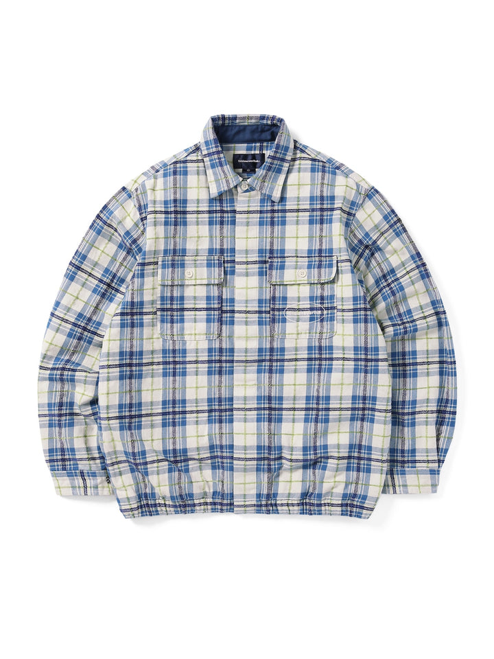 E/T-Logo Plaid Shirt Jacket – thisisneverthat® INTL