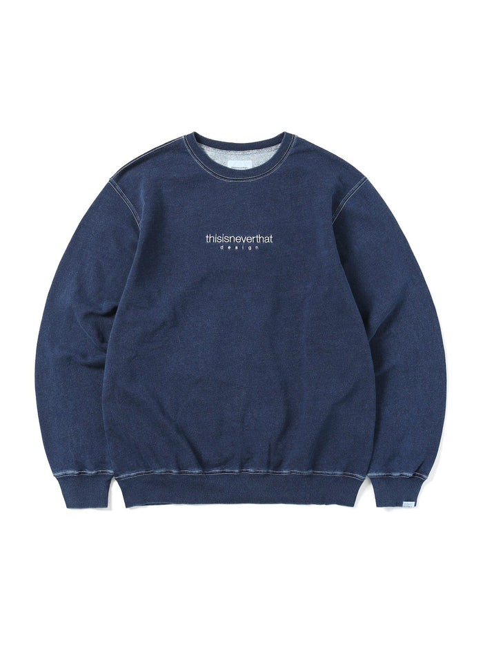 ディセンダント HORIZON INDIGO CREW NECK 4 ブラック-