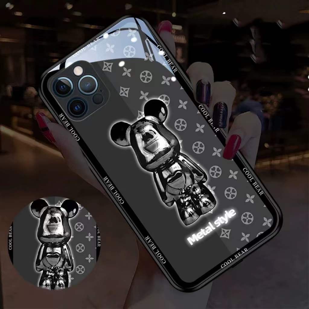 Bearbrick Lights Up When a Call Comes Phone Case