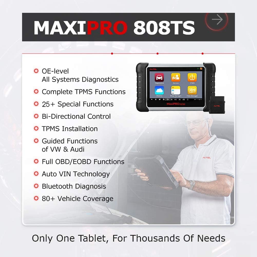 New message】Autel MaxiPRO MP808TS -Prime Version of MS906TS