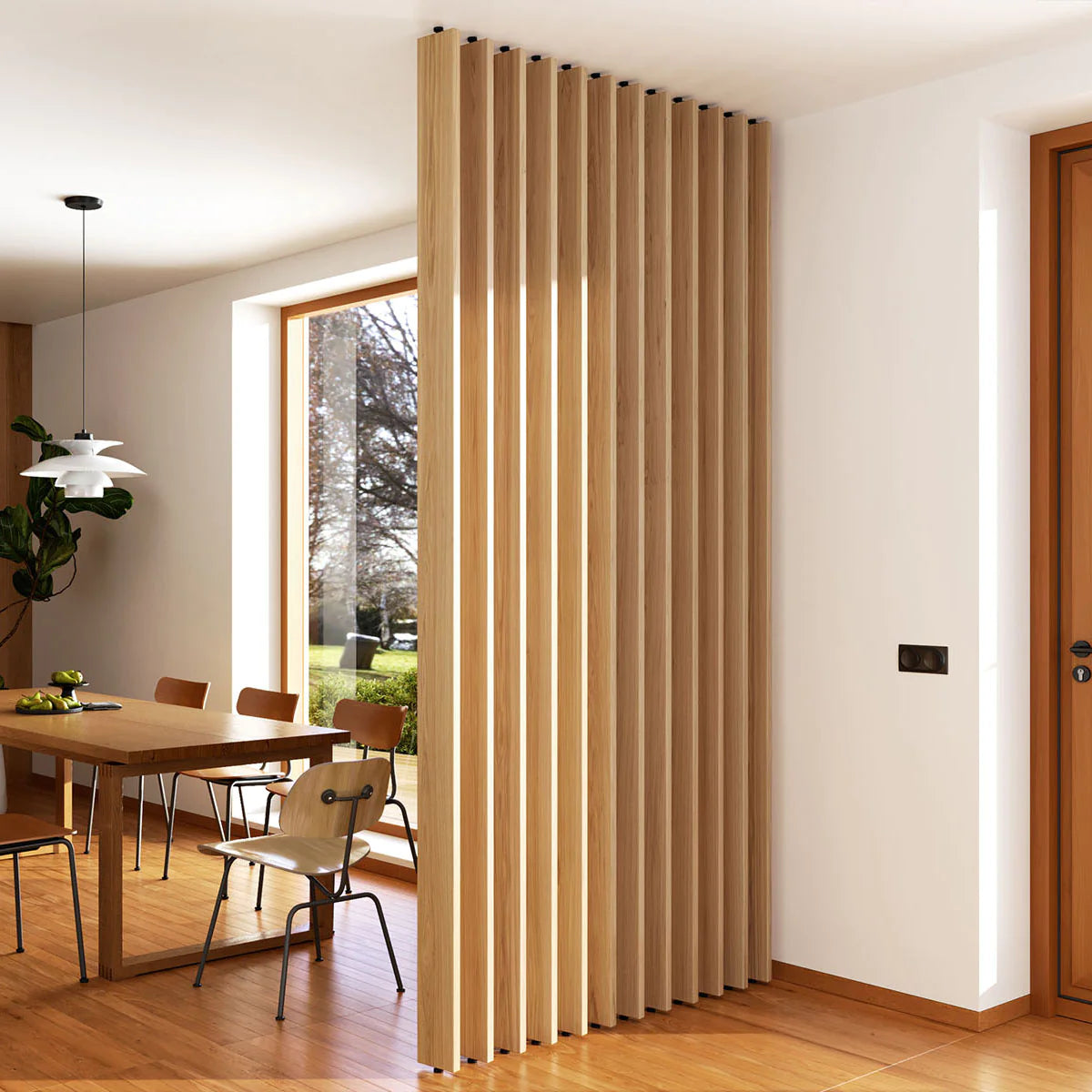 10 Wood Slat Room Divider Ideas You Can Buy or DIY – andor willow