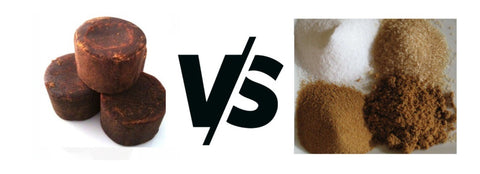 natural jaggery vs sugar